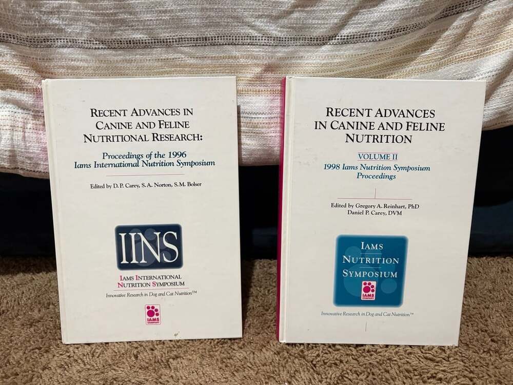 Recent Advances in Canine & Feline Nutrition Vol. I & II – Iams Symposium Set